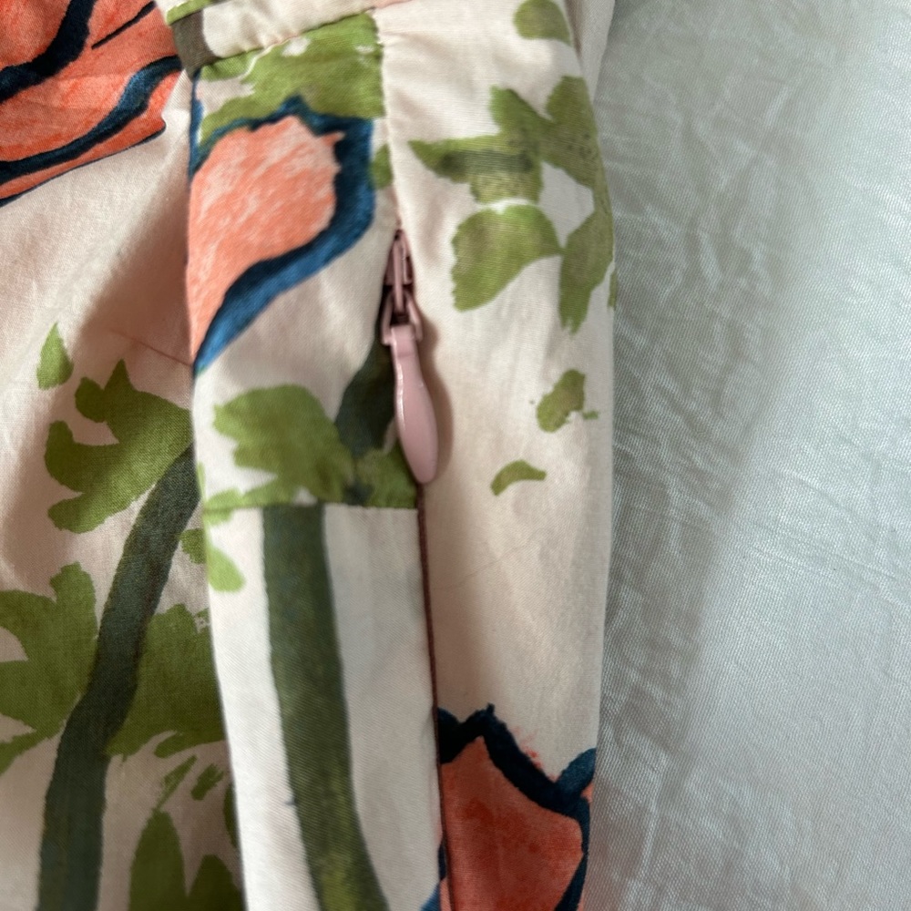 Tory Burch Floral Dress - Pink and Green - Picture 11 of 13
